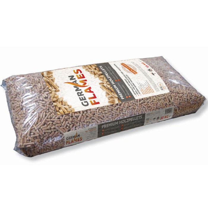 GERMAN FLAMES Holzpellets 6mm ENplusA1, 990kg Palette – Bild 2