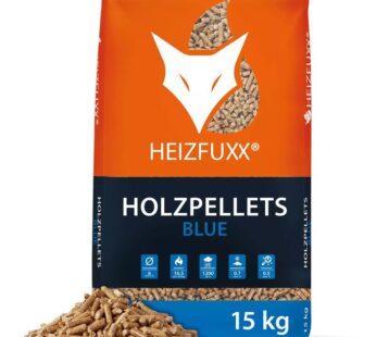 HEIZFUXX Holzpellets Blue 6mm ENplusA1, 65 x 15kg Palette