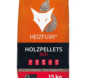 HEIZFUXX Holzpellets Red 6mm ENplusA1, 65 x 15kg Palette