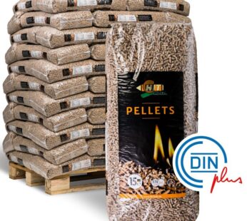 HIT Holzpellets Sackware 6mm ENplusA1, 66 x 15kg Palette