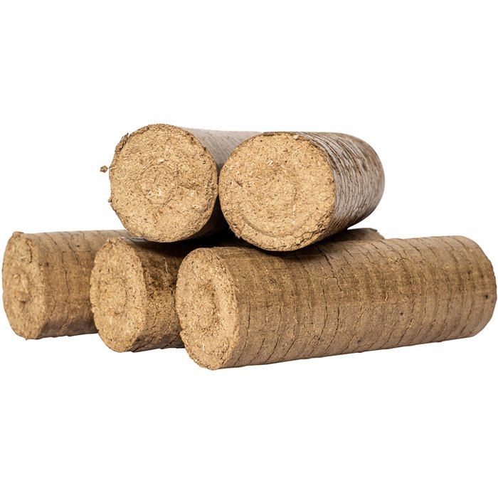 NESTRO Hartholzbriketts Premium rund ohne Loch 480kg – Bild 5