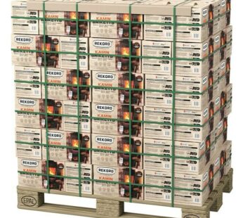 REKORD Braunkohlebriketts Palette Tüte (90 x 10 kg)