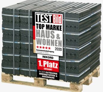 REKORD Braunkohlebriketts als Palette (40 x 25 kg)