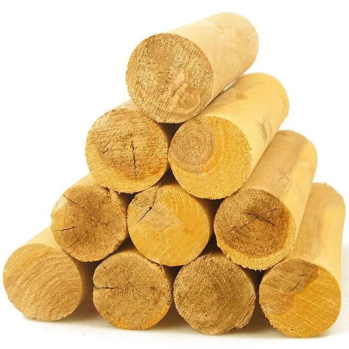 Rundholz Birke 28 cm im Sack – Bild 5