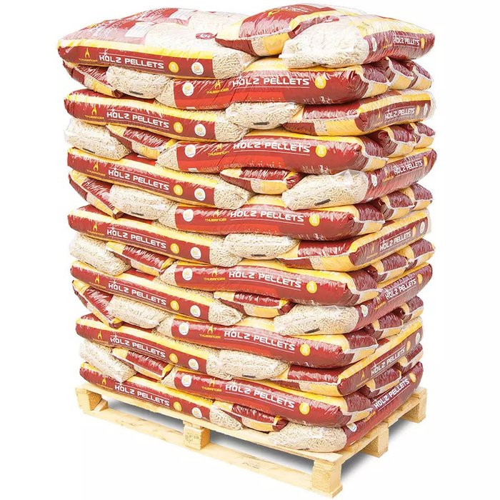 THÜRINGER HD Holzpellets 6mm ENplusA1, 65 x 15kg Palette – Bild 3