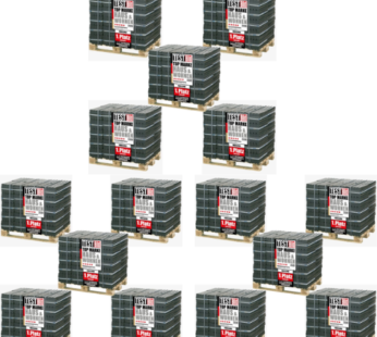 15 Paletten REKORD Braunkohlebriketts (40×25 kg) – 15 t Großvorrat